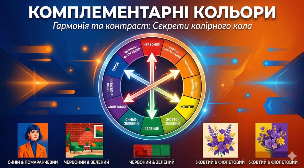 Комплементарні кольори